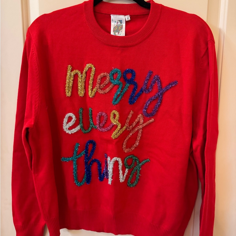 Queen of Sparkles Christmas sweater